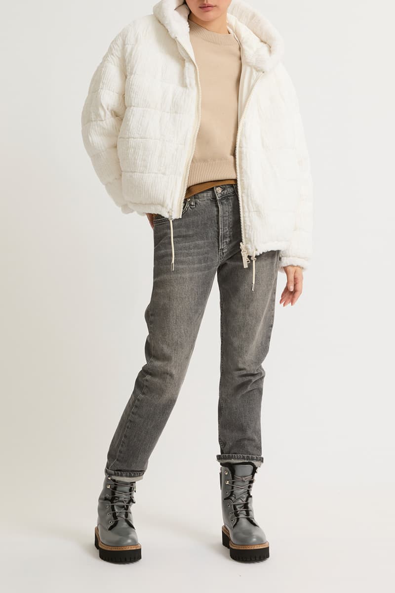 크롭 리버시블 파카 CE4WFCTPD030C00