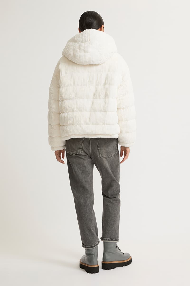 크롭 리버시블 파카 CE4WFCTPD030C00