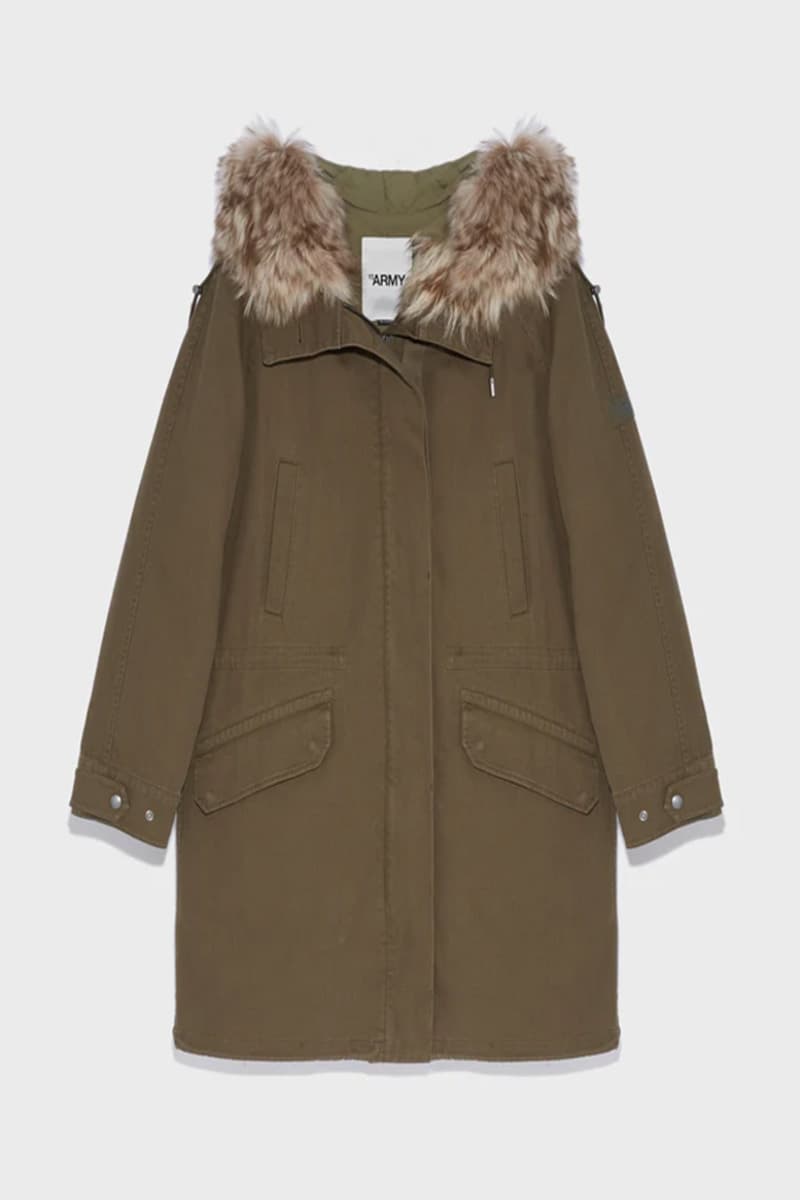 아미 아이코닉 롱 파카 CE3WFAFPK092C70