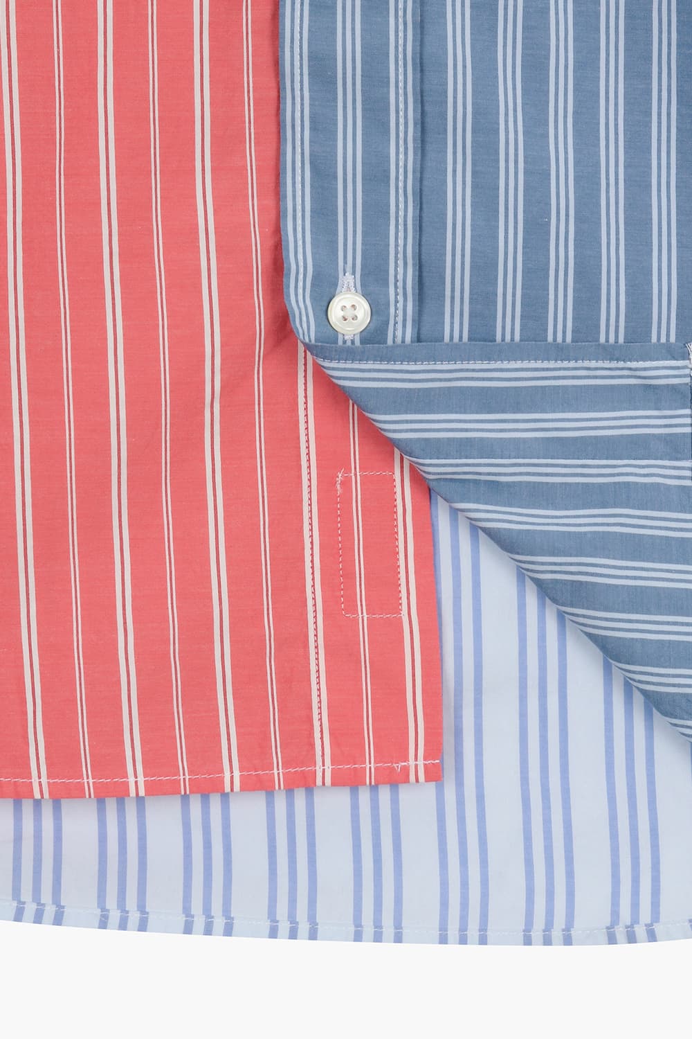 컬러믹스 스트라이프 셔츠 핑크/블루 QE5SMHTSH108Q00