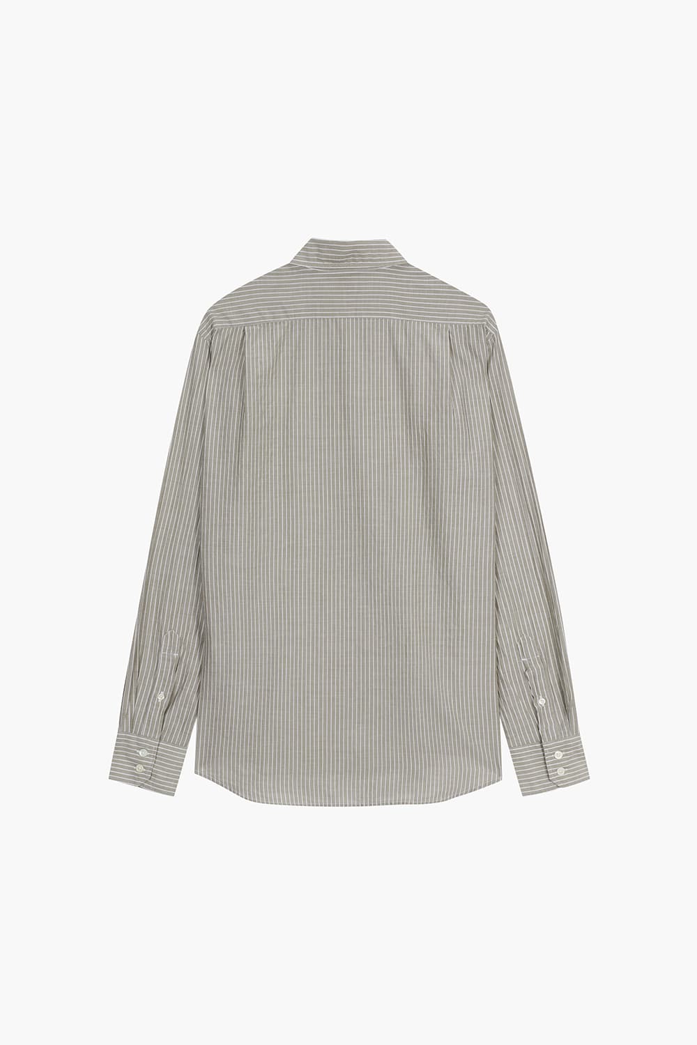 스트라이프 포켓 셔츠 라이트 브라운 QE5SMHTSH107Q80