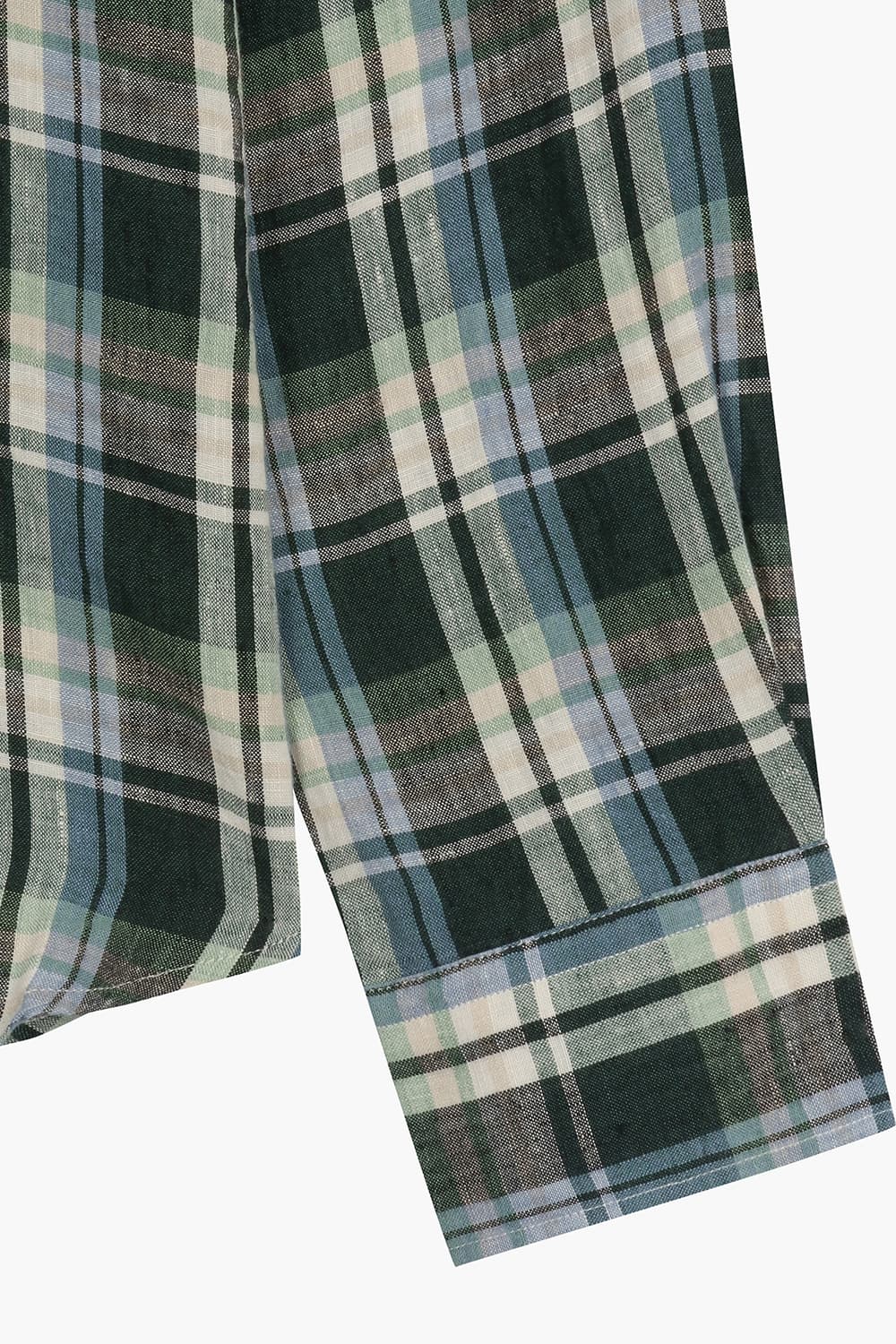 빈티지 체크 패턴 셔츠 믹스 QE5SMHTSH106Q79