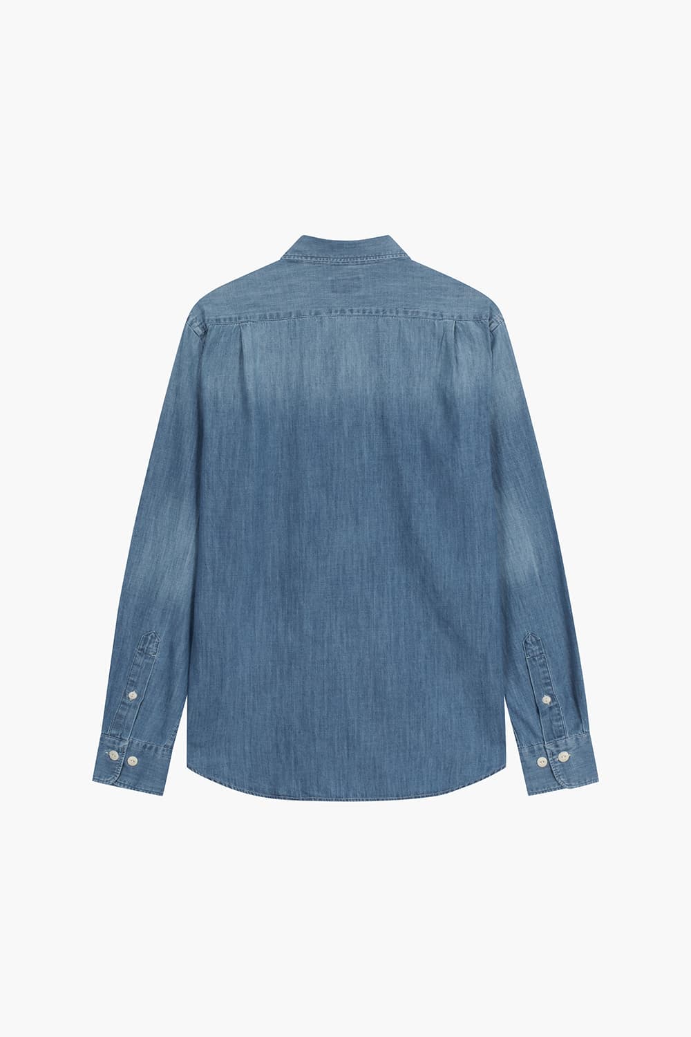 데님 포켓 셔츠 블루 QE5SMHTSH101Q65