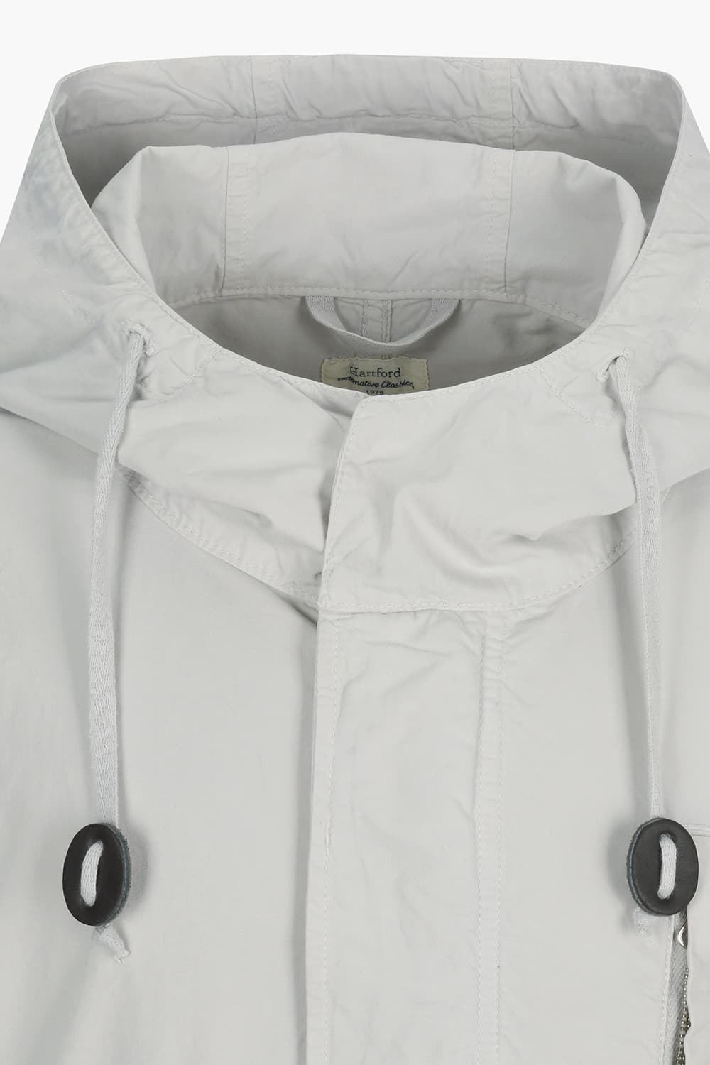 데일리 코튼 바람막이 후드점퍼 그레이 QE5SMHTOT109Q90