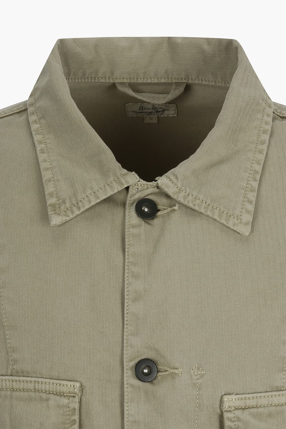 코튼 워크 사파리 아우터 라이트 브라운 QE5SMHTOT104Q82