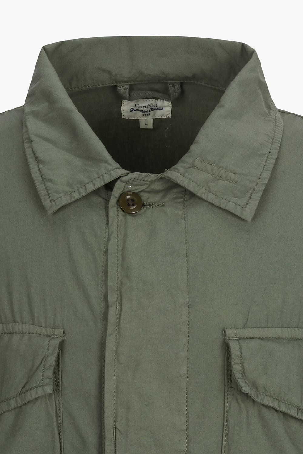 코튼 워크 사파리 아우터 카키 QE5SMHTOT103Q79