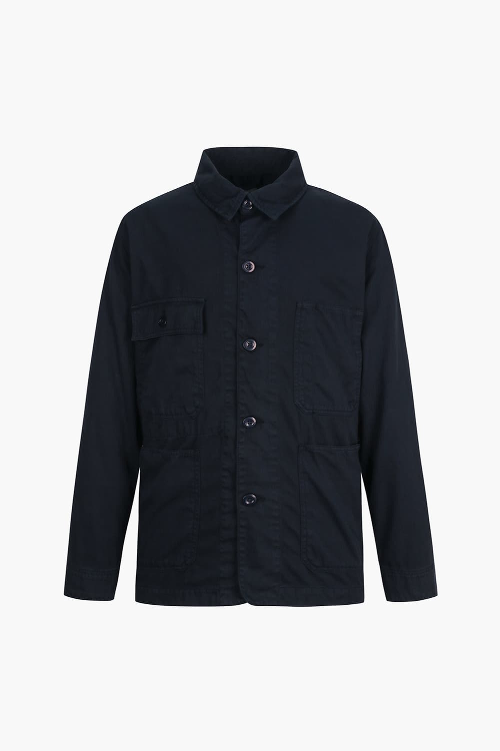 데일리 코튼 셔켓 네이비 QE5SMHTOT102Q66