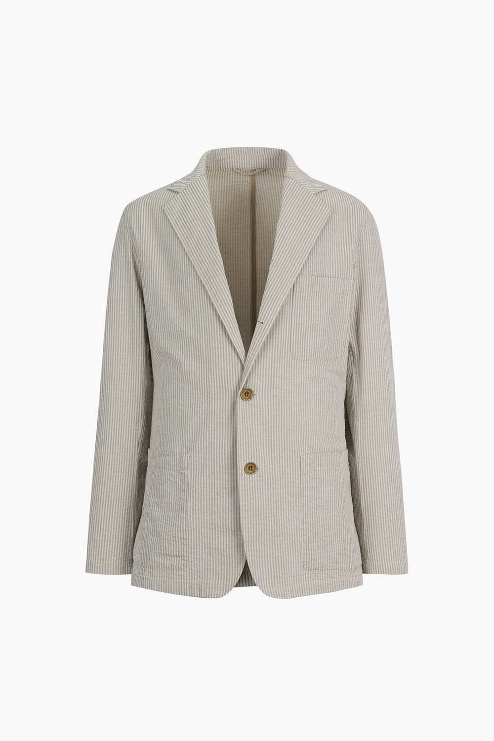 데일리 스트라이프 자켓 베이지 QE5SMHTJA104Q80