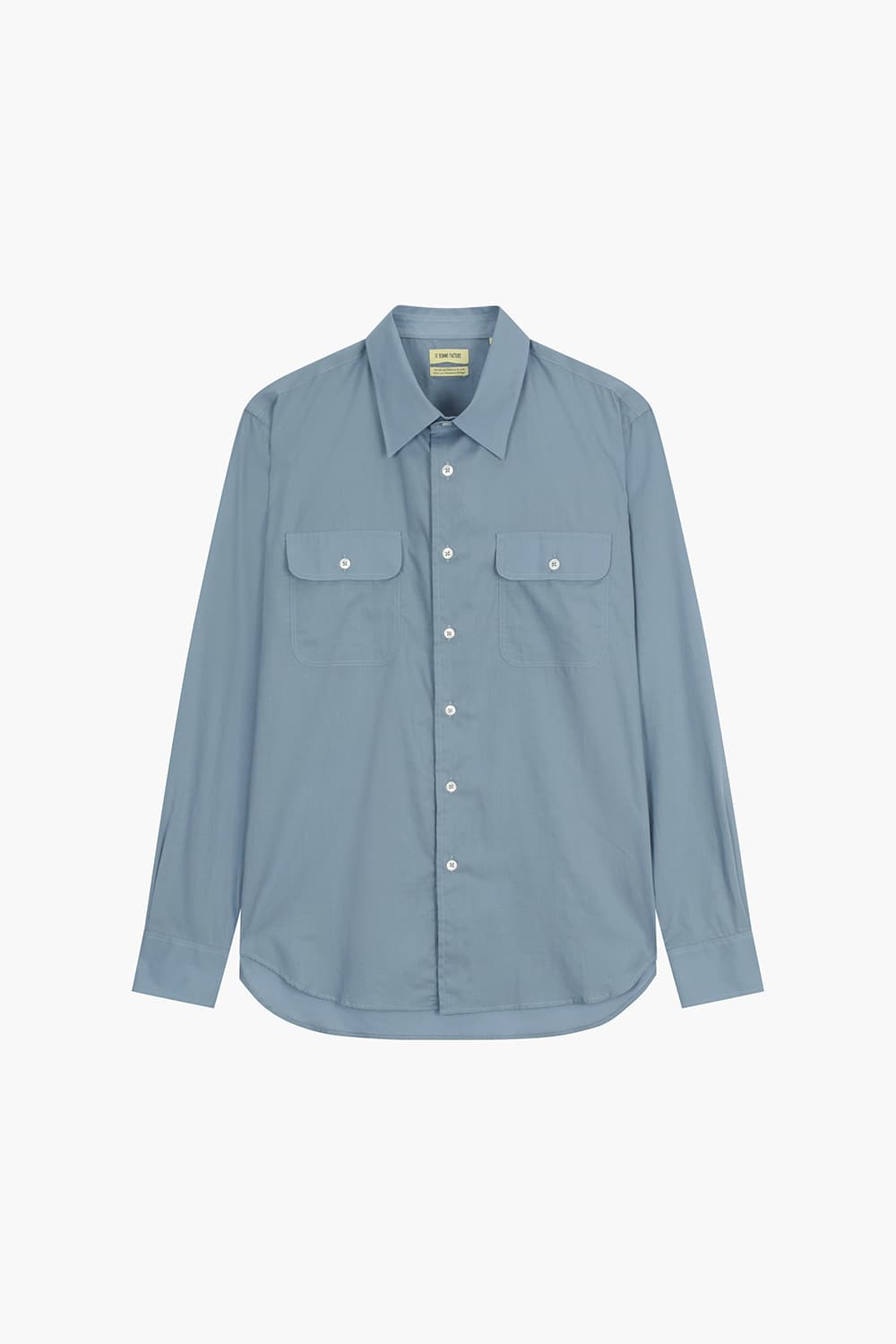 미니멀 투 포켓 셔츠 라이트 블루 QE5SMDBSH101Q63