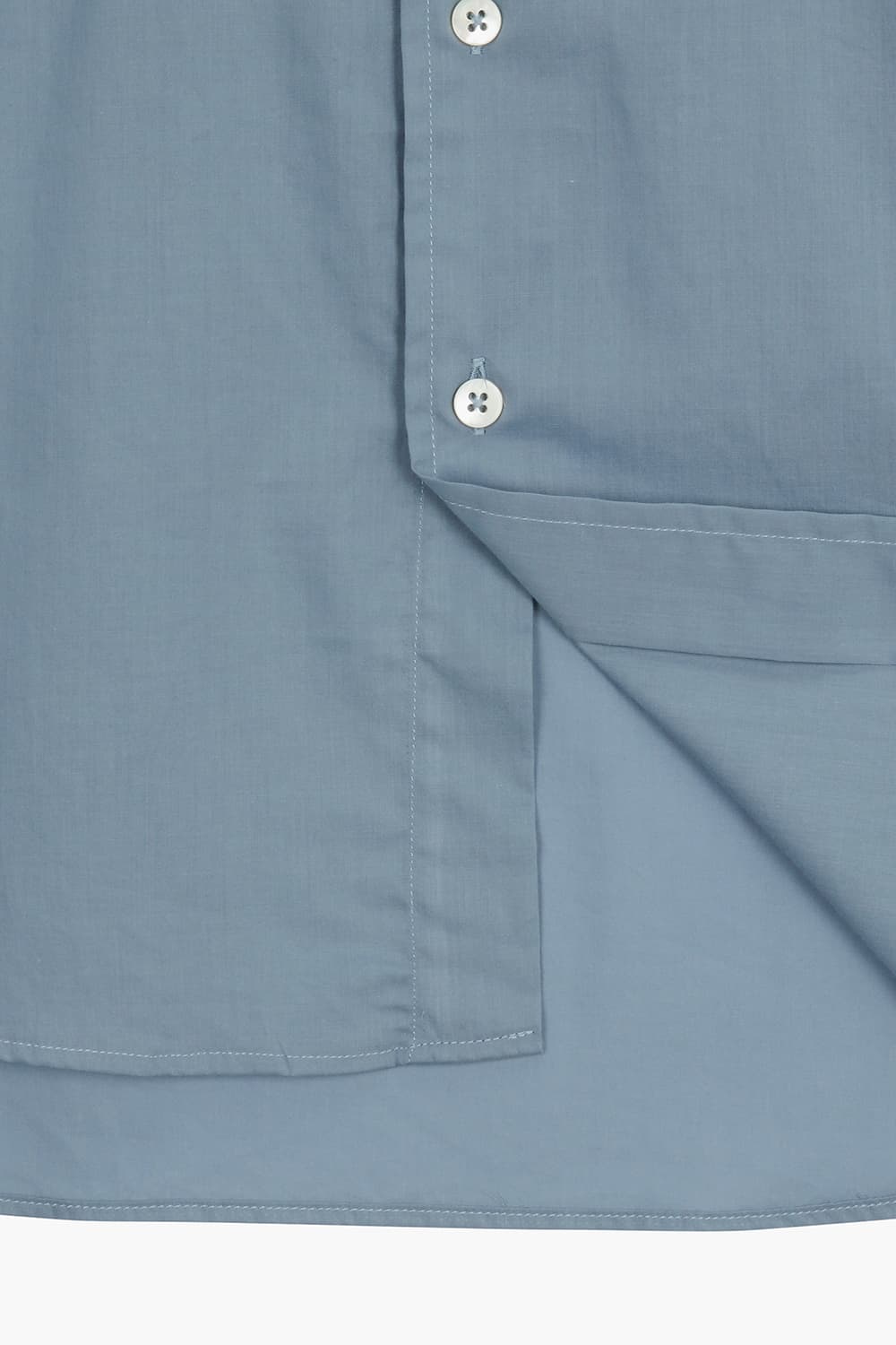 미니멀 투 포켓 셔츠 라이트 블루 QE5SMDBSH101Q63