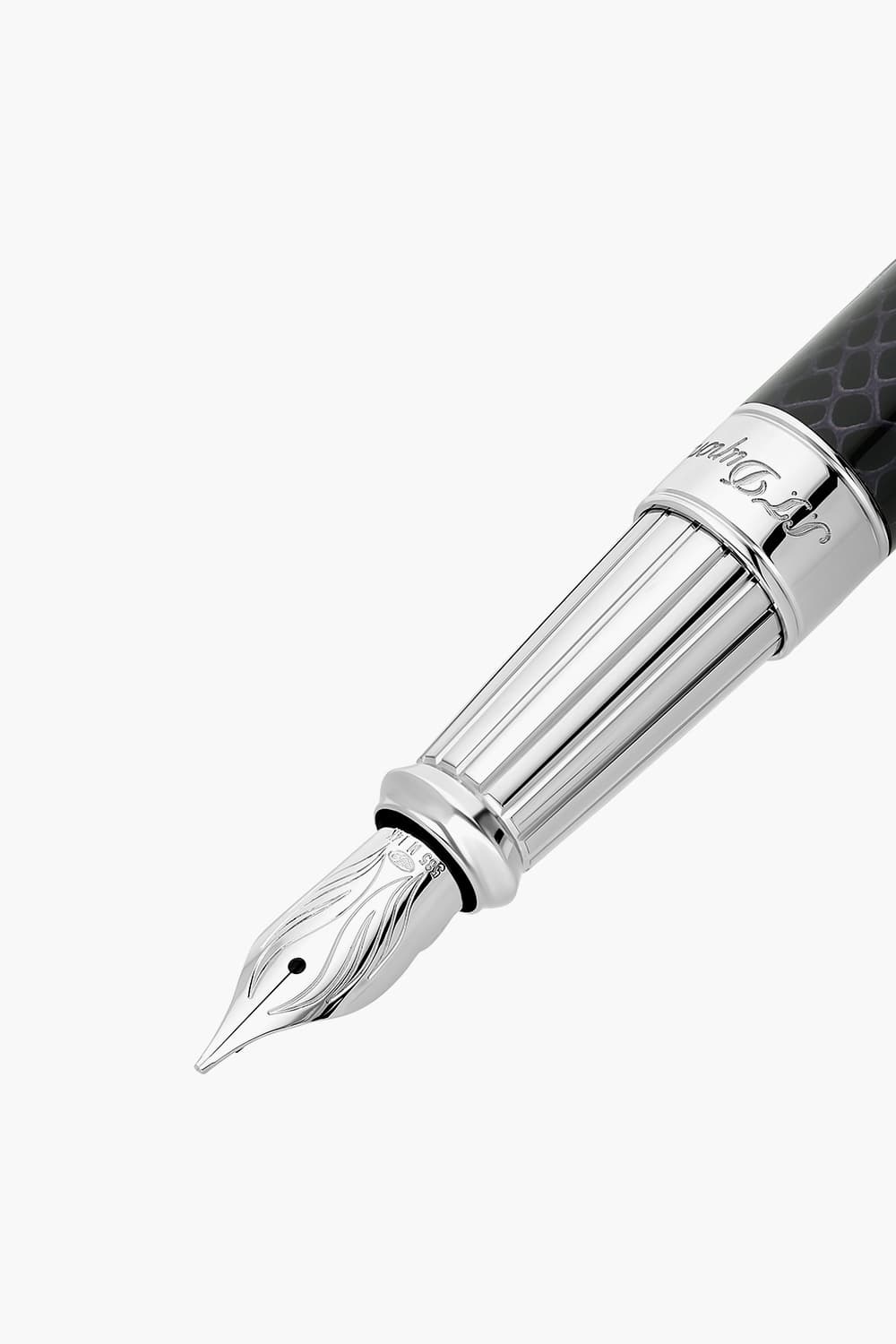 25 스네이크 스킨 라인D 이터니티 만년필 블랙 CB420079L