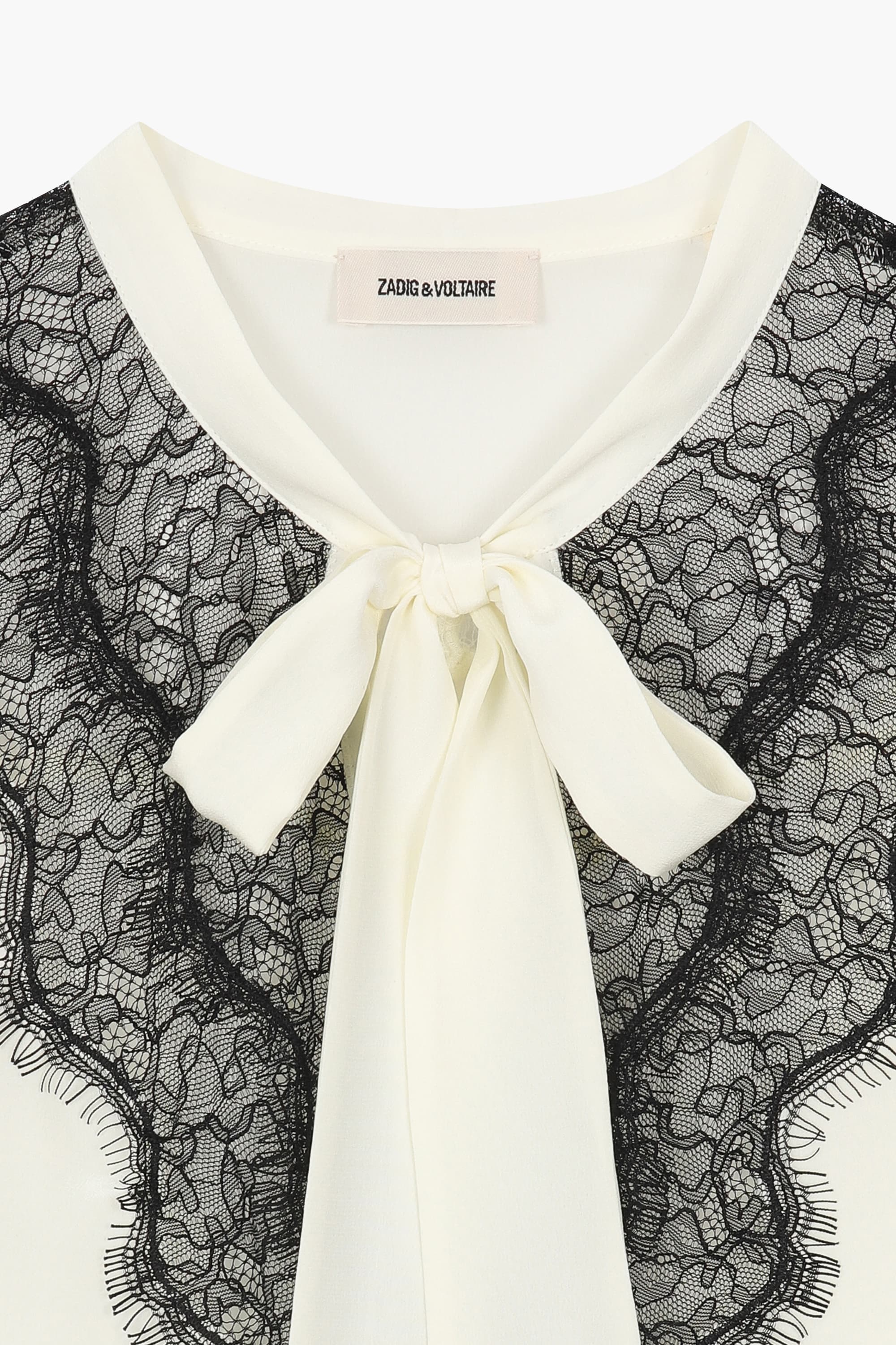 Tuan Lace Silk Blouse