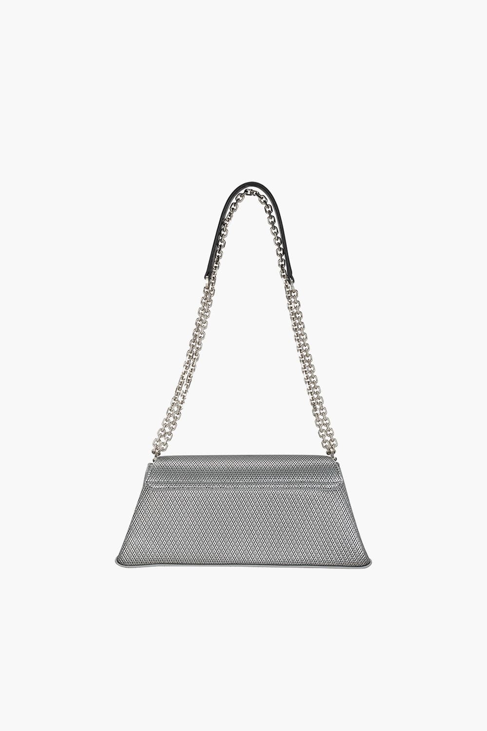 엑스백 바게트 토트백 실버 메쉬 N1XM292SV1