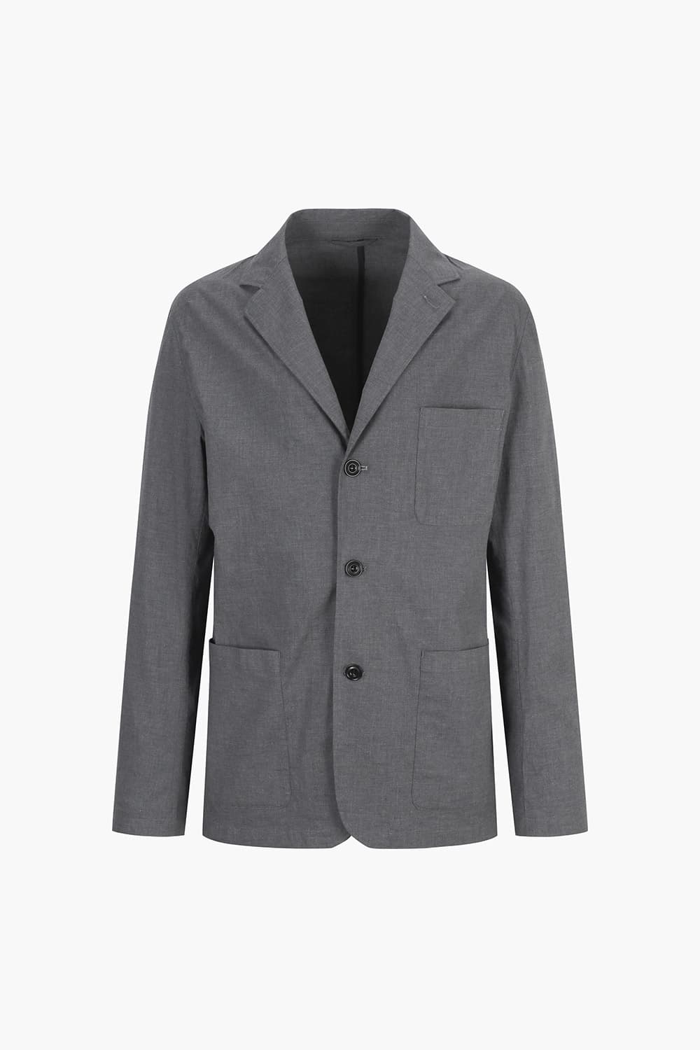 코튼믹스 조니 자켓 그레이 QE5SMHTJA102Q95