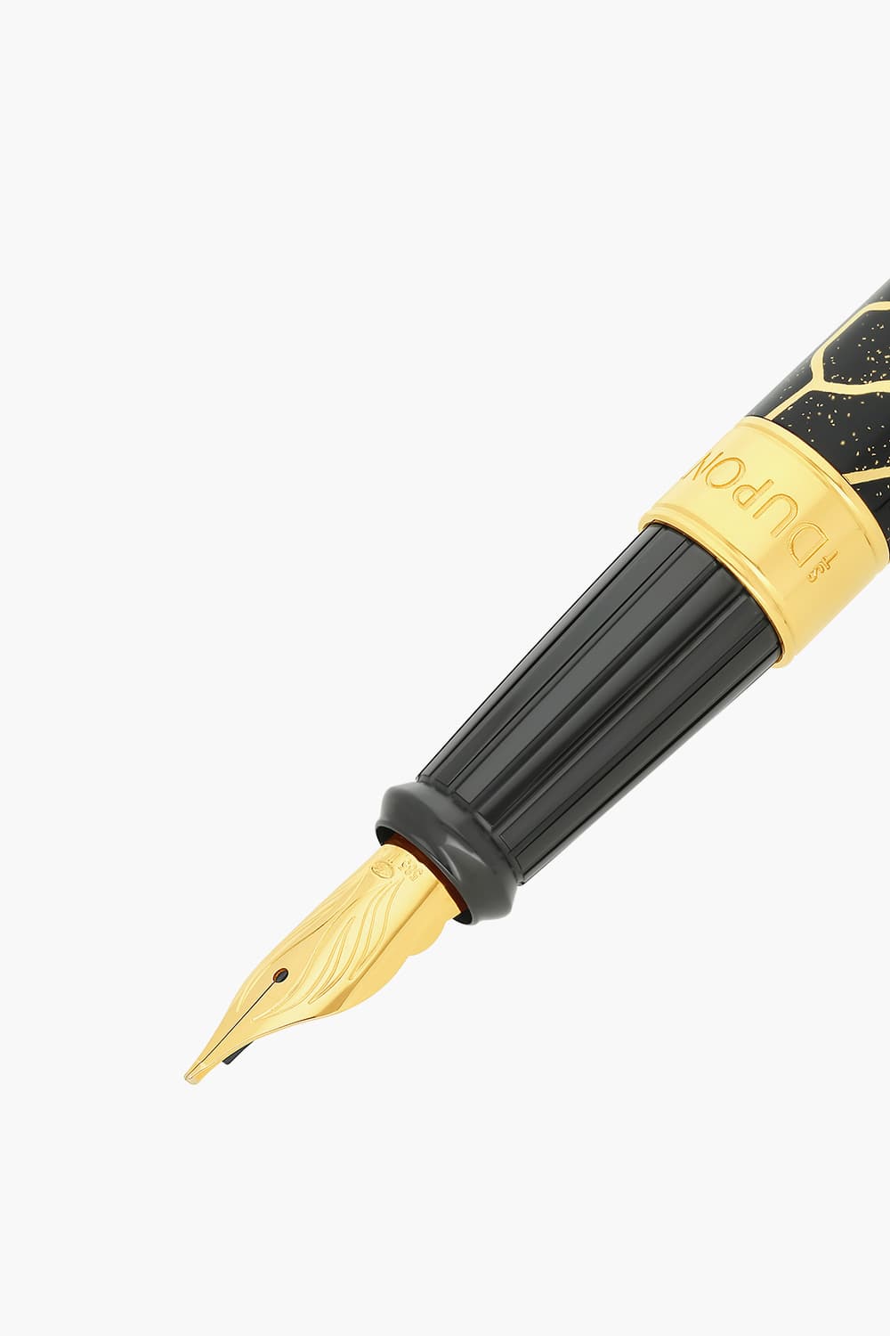25 펜더 라인D 만년필 블랙/옐로골드 + 네크리스 CQ420175L