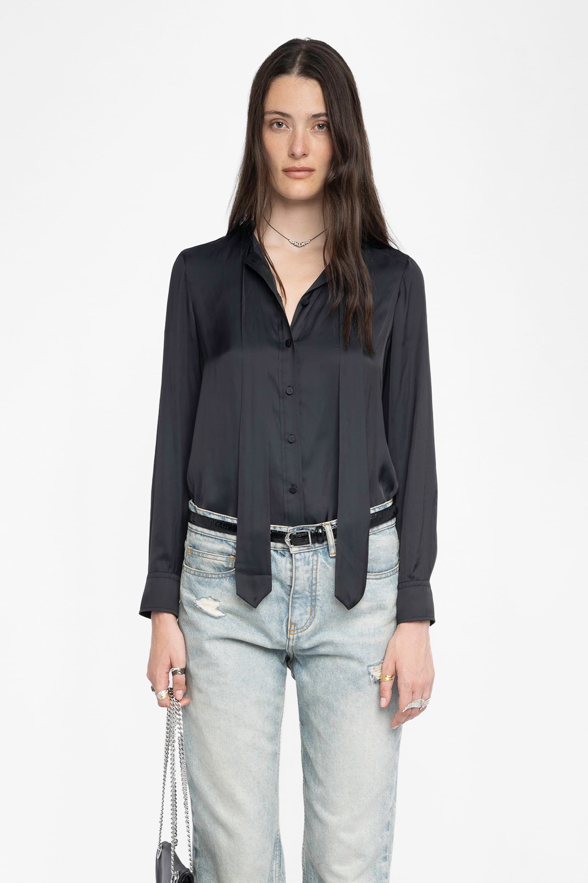 Tulba Satin Shirt