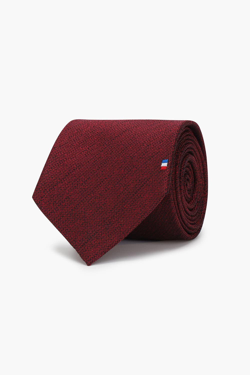 삼색 자수 253 넥타이 와인 TE5FM62KA253TWN