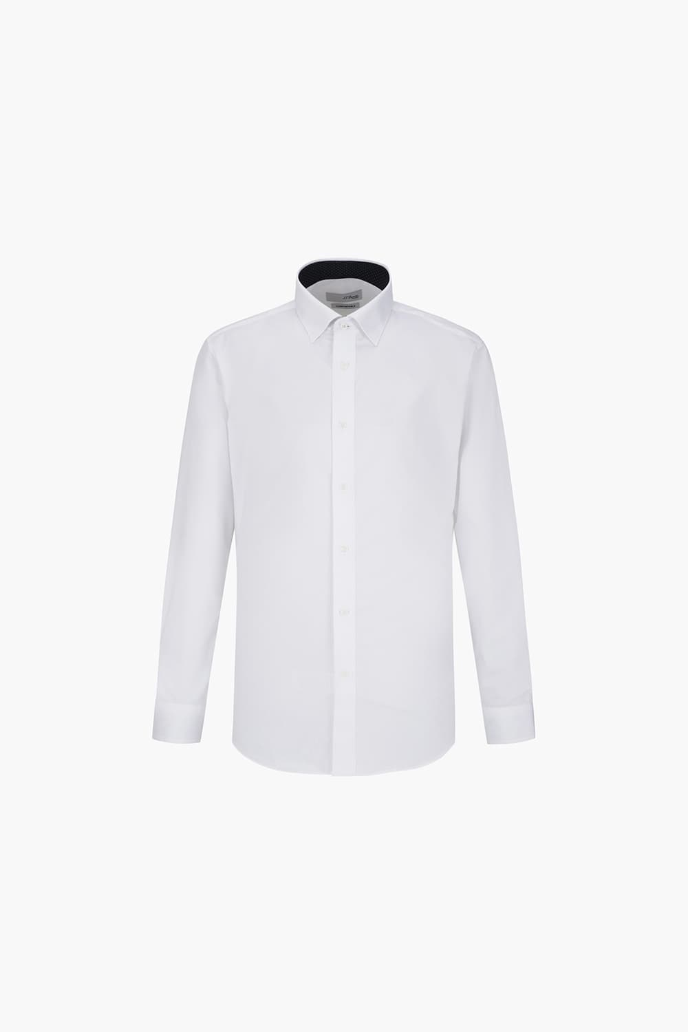 스트레치 배색 755 컴포터블 셔츠 화이트 SE4FM22LS755SWH