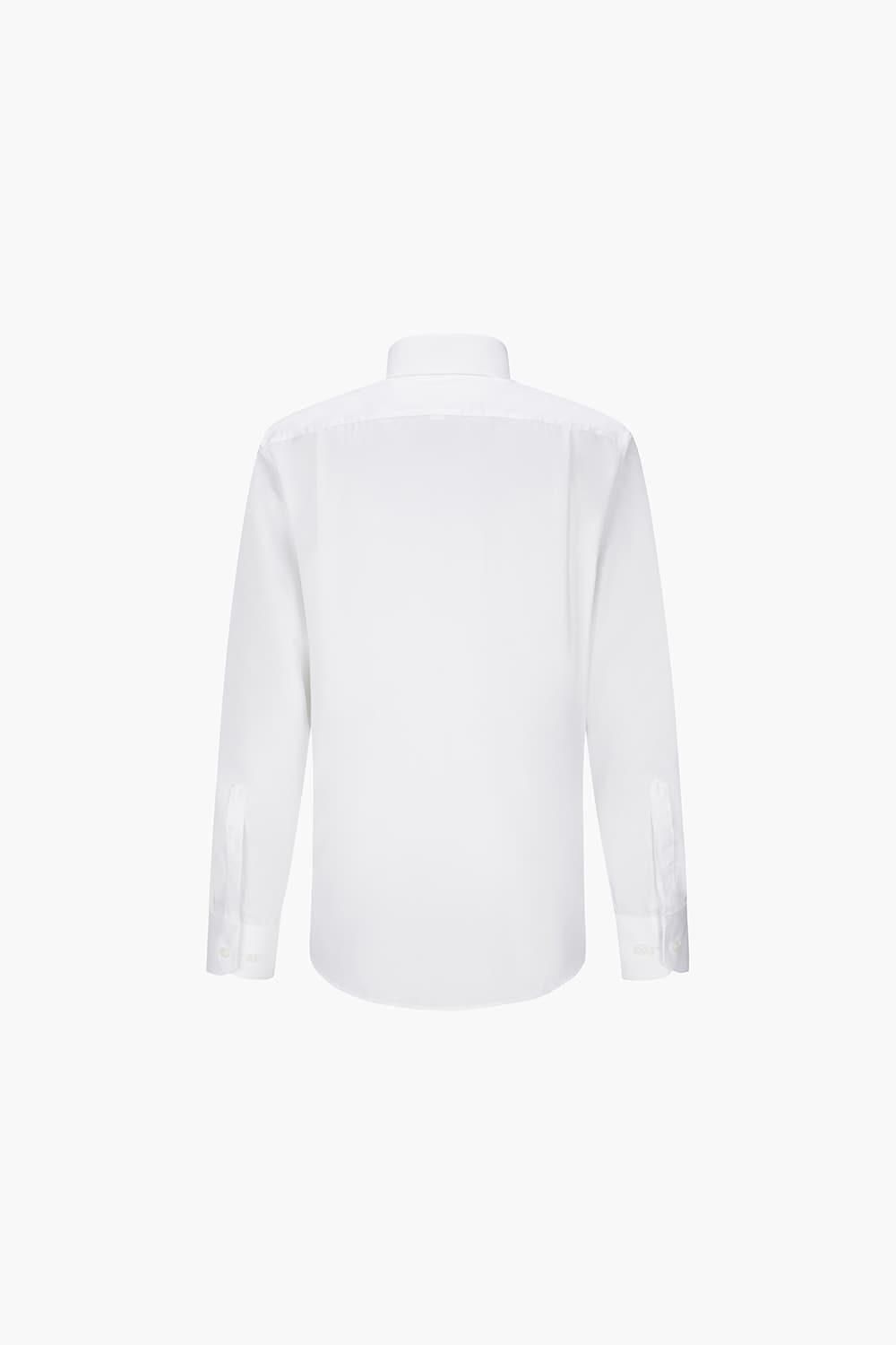 사틴 솔리드 161 비즈니스 셔츠 화이트 SE4FM11LS161SWH