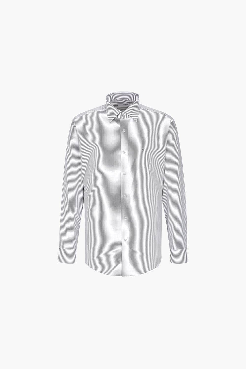 스트레치 스트라이프 368 컴포터블 셔츠 그레이 SE4FM21LS368SGY