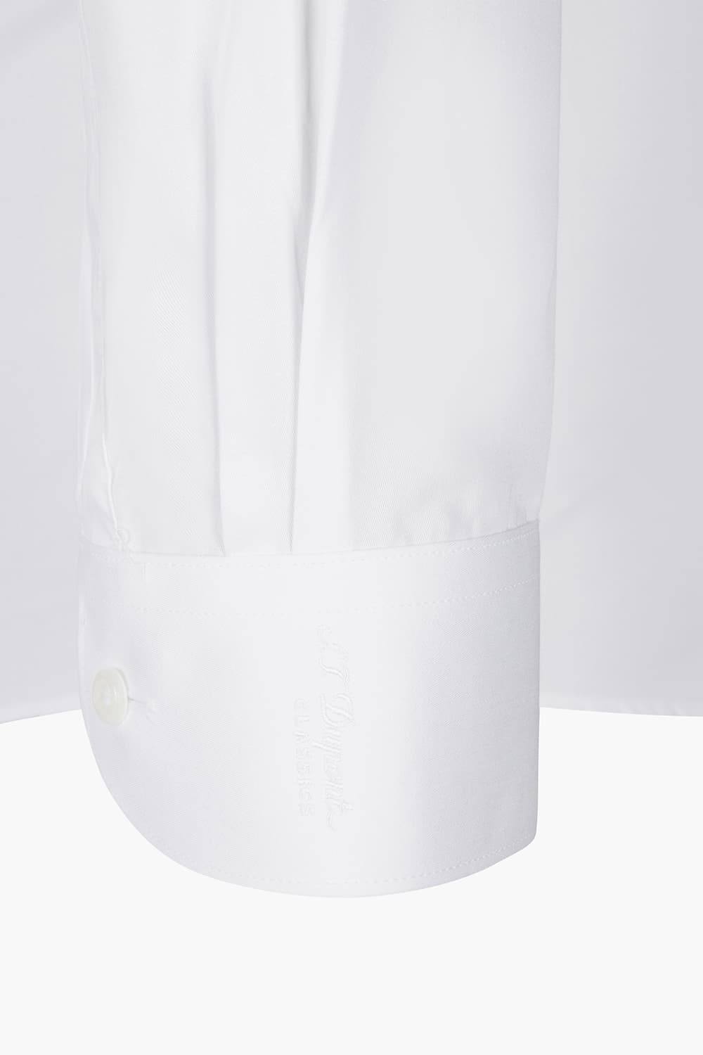 사틴 솔리드 161 비즈니스 셔츠 화이트 SE4FM11LS161SWH