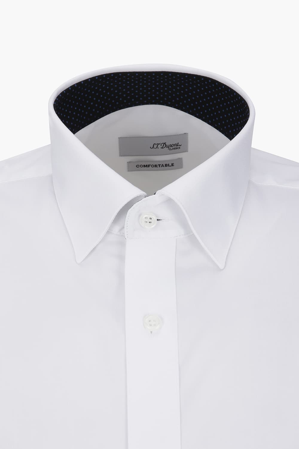 스트레치 배색 755 컴포터블 셔츠 화이트 SE4FM22LS755SWH