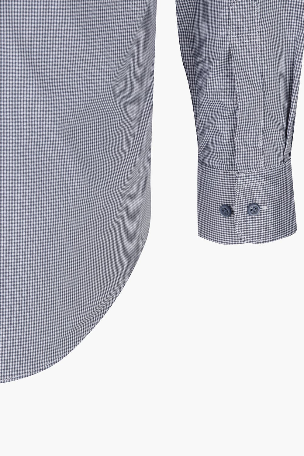 스트레치 체크 168 비즈니스 셔츠 네이비 SE4FM11LS168SNY