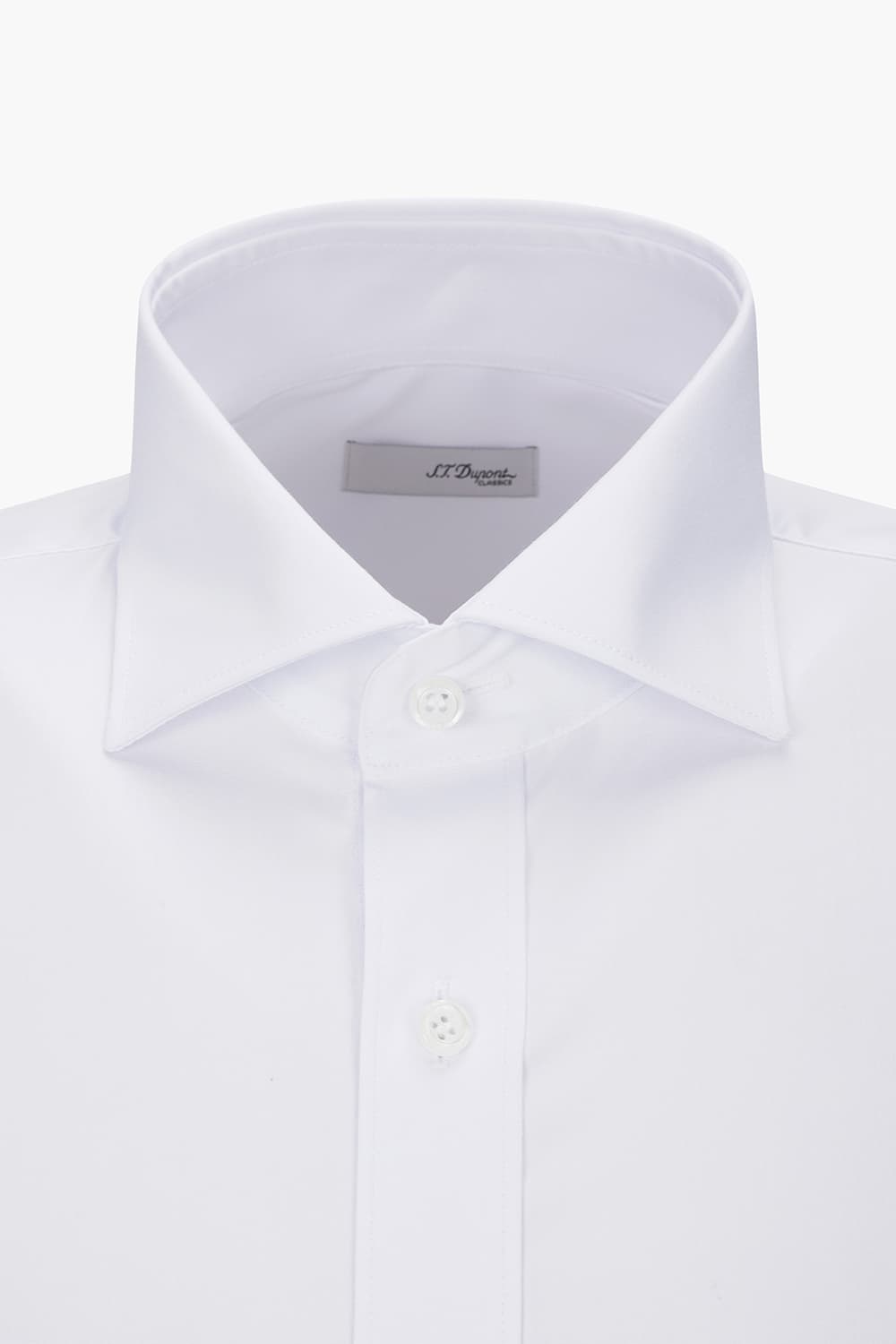 스트레치 솔리드 364 컴포터블 셔츠 화이트 SE4FM21LS364SWH