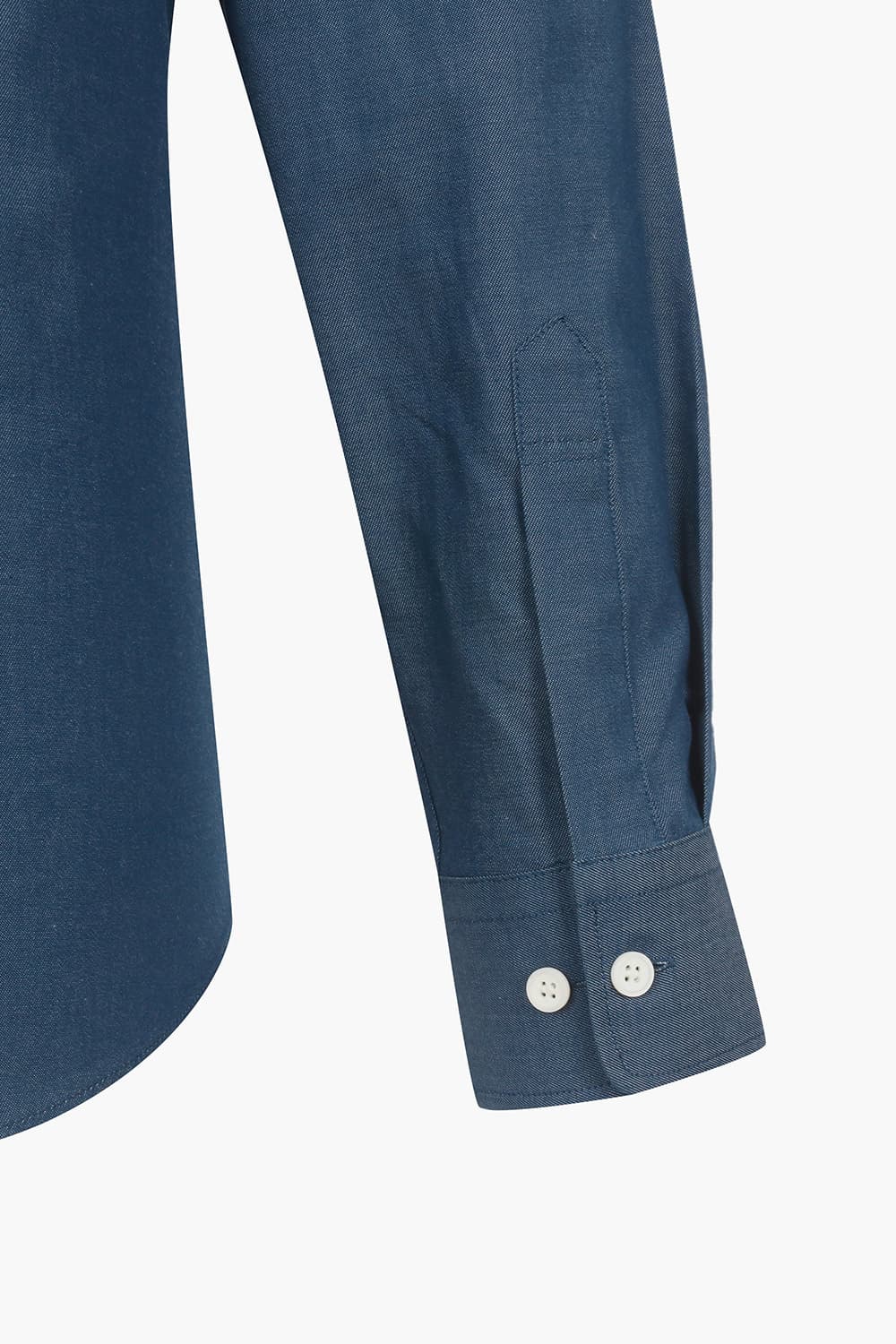 데님 라이크 트리콜로르 955 컴포터블(뉴 캐주얼 핏) 셔츠 블루 SE4FM22LS955SBU