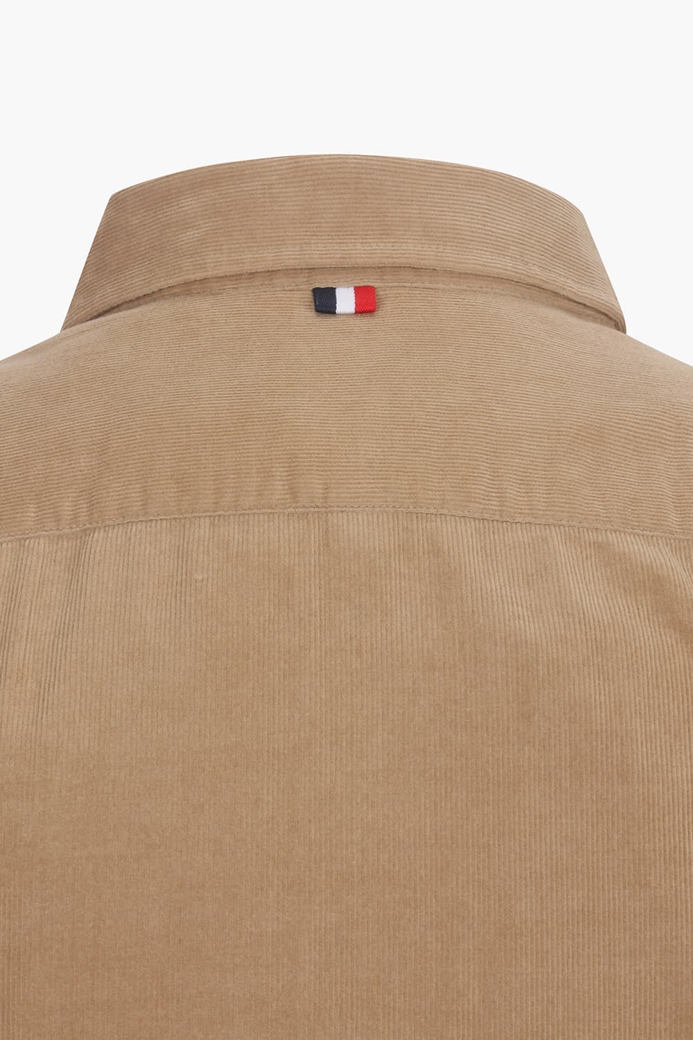 코듀로이 트리콜로르 958 컴포터블(뉴 캐주얼 핏) 셔츠 베이지 SE4FM22LS958SBE