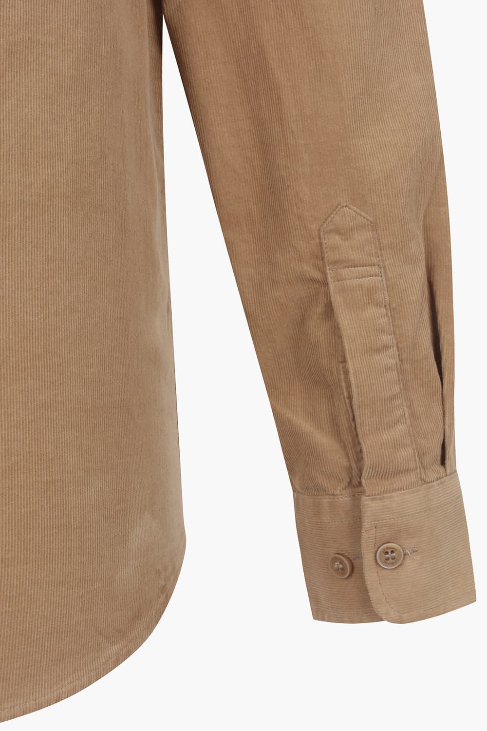 코듀로이 트리콜로르 958 컴포터블(뉴 캐주얼 핏) 셔츠 베이지 SE4FM22LS958SBE