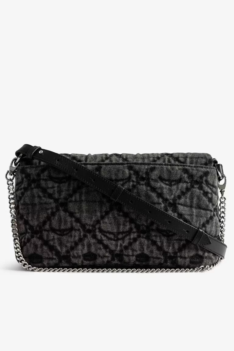 Rocky Monogram Denim Bag