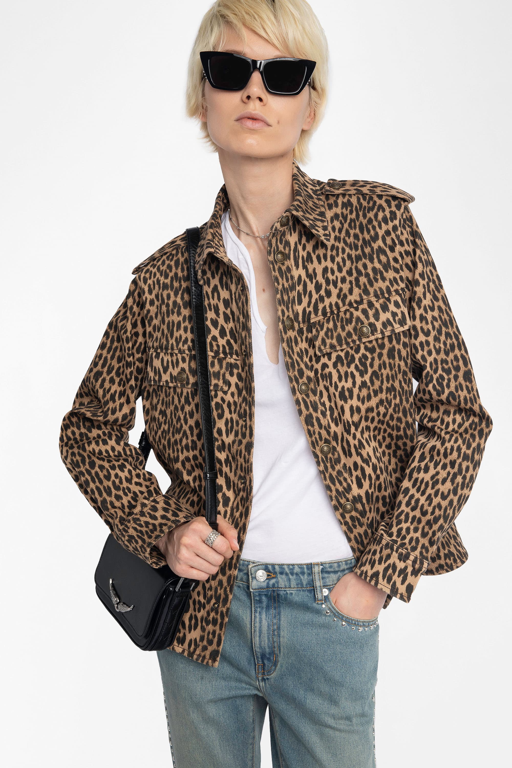 Taskam Leopard Shirt