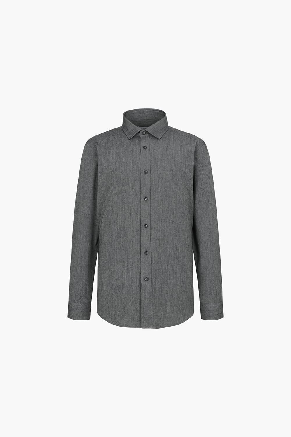 스트라이프 기모 트리콜로르 957 컴포터블 셔츠 다크그레이 SE5FM22LS957SDY