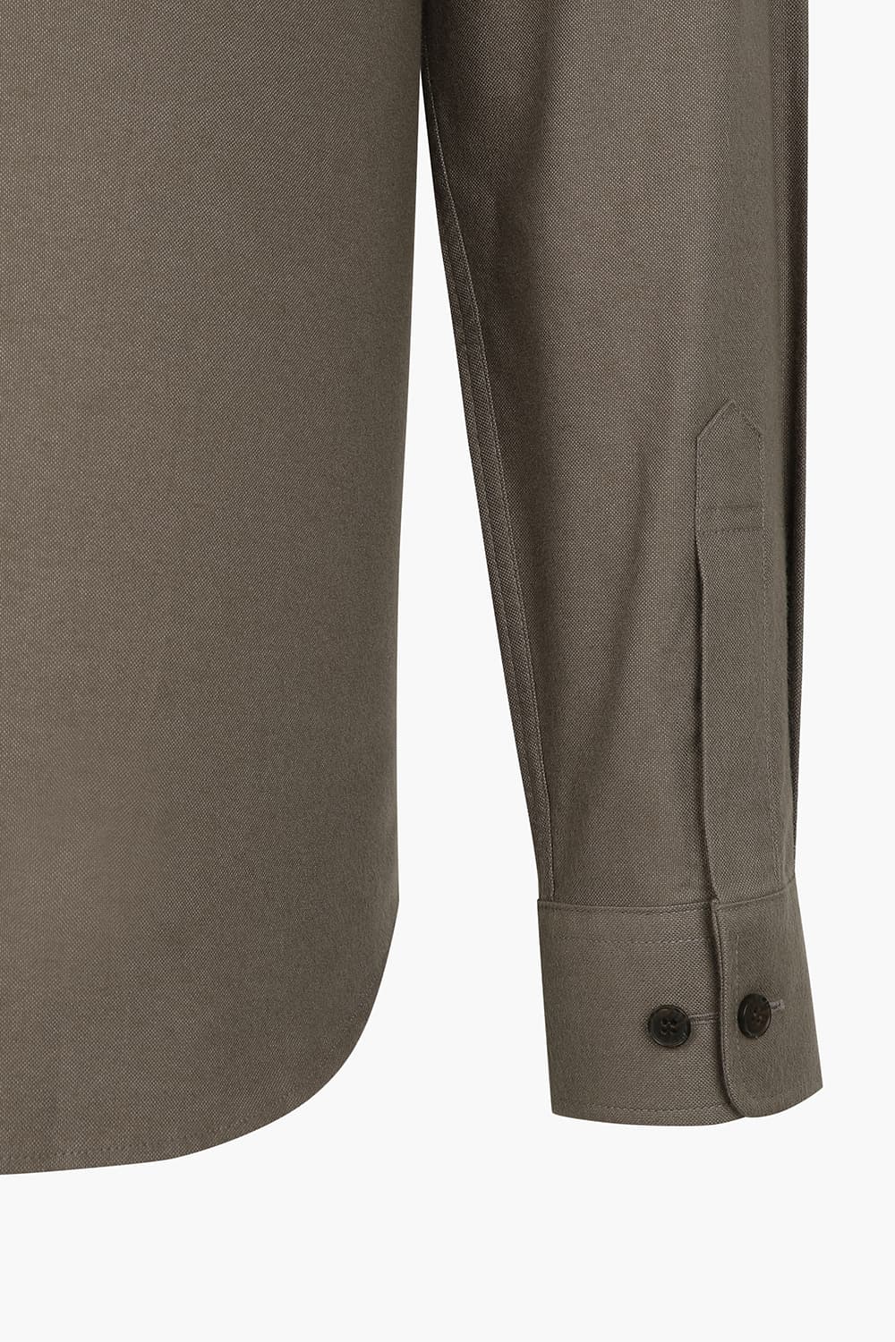 순면 기모 트리콜로르 955 컴포터블 셔츠 베이지 SE5FM22LS955SBE