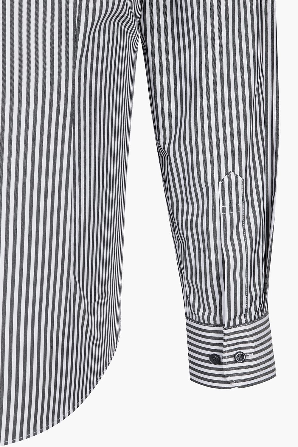 스트라이프 히든 트리콜로르 954 컴포터블 셔츠 다크 그레이 SE5FM22LS954SDY