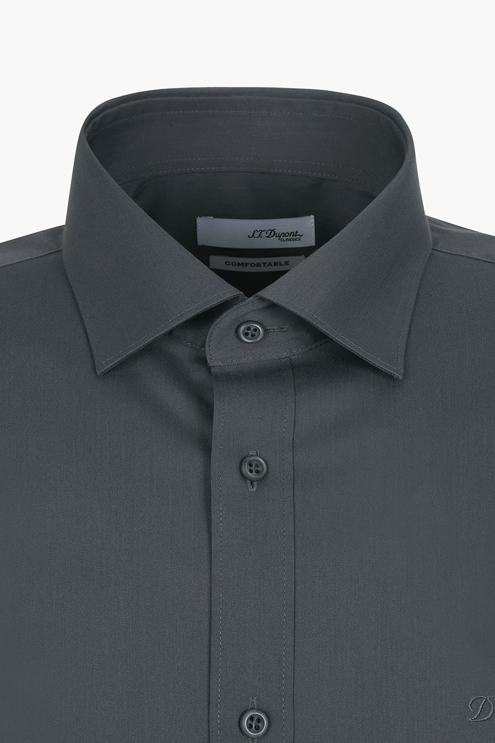 스트레치 솔리드 951 컴포터블 셔츠 다크그레이 SE5FM22LS951SDY