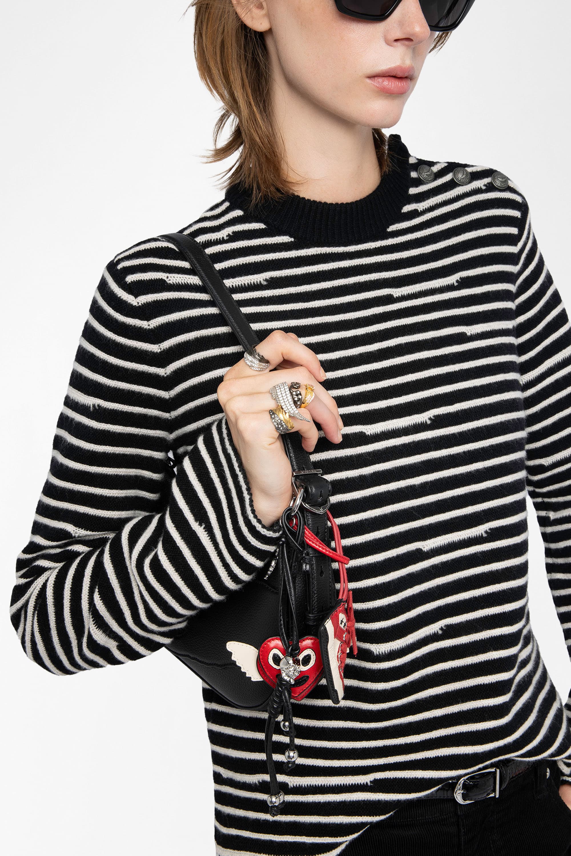 Spiky Stripe Sweater