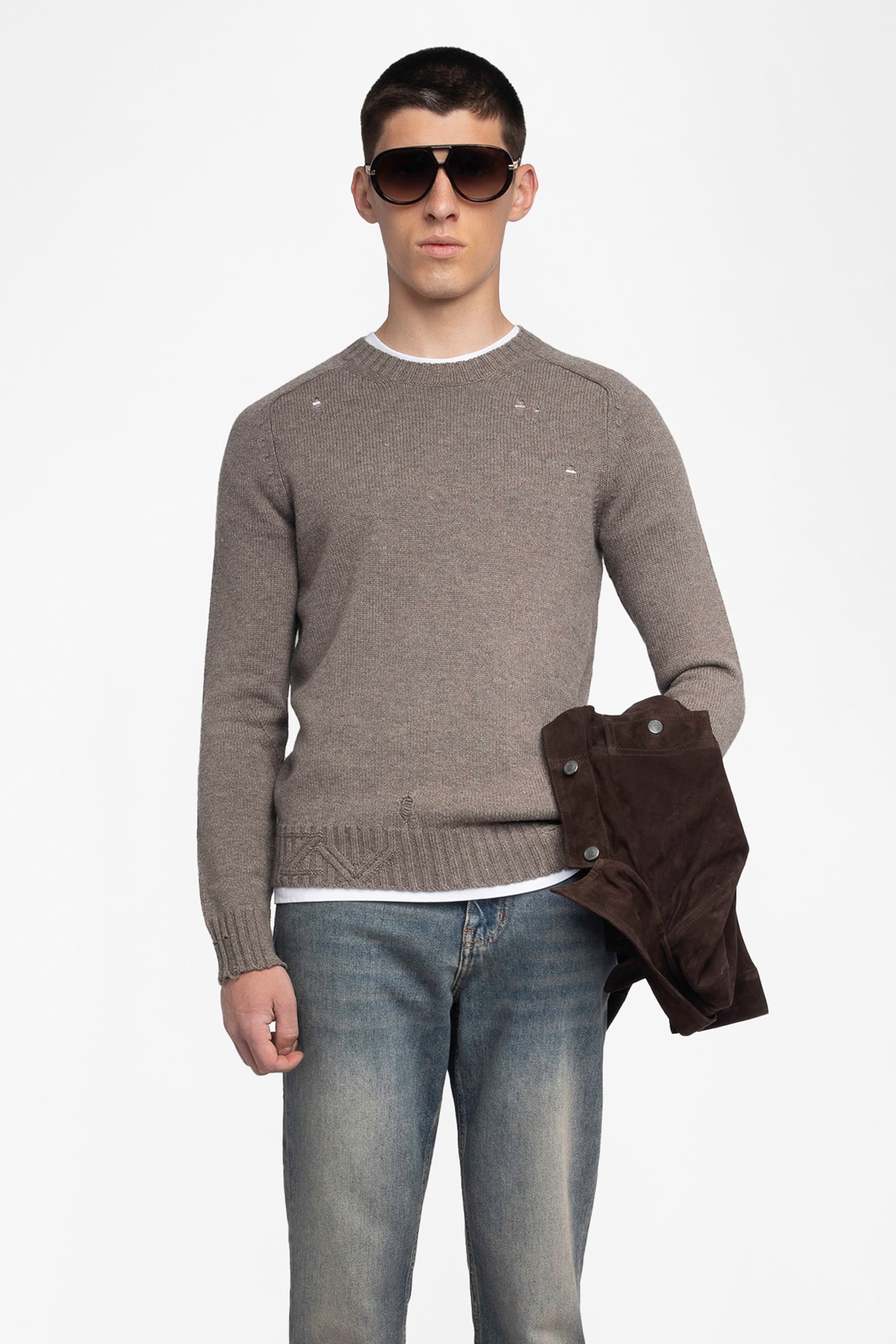 Jordan Destroyed Sweater