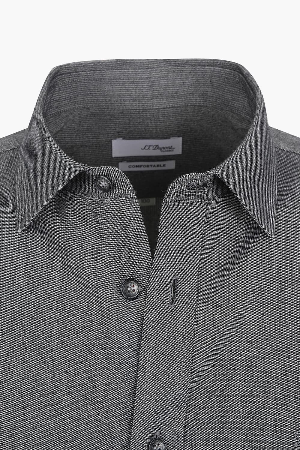 스트라이프 기모 트리콜로르 957 컴포터블 셔츠 다크그레이 SE5FM22LS957SDY