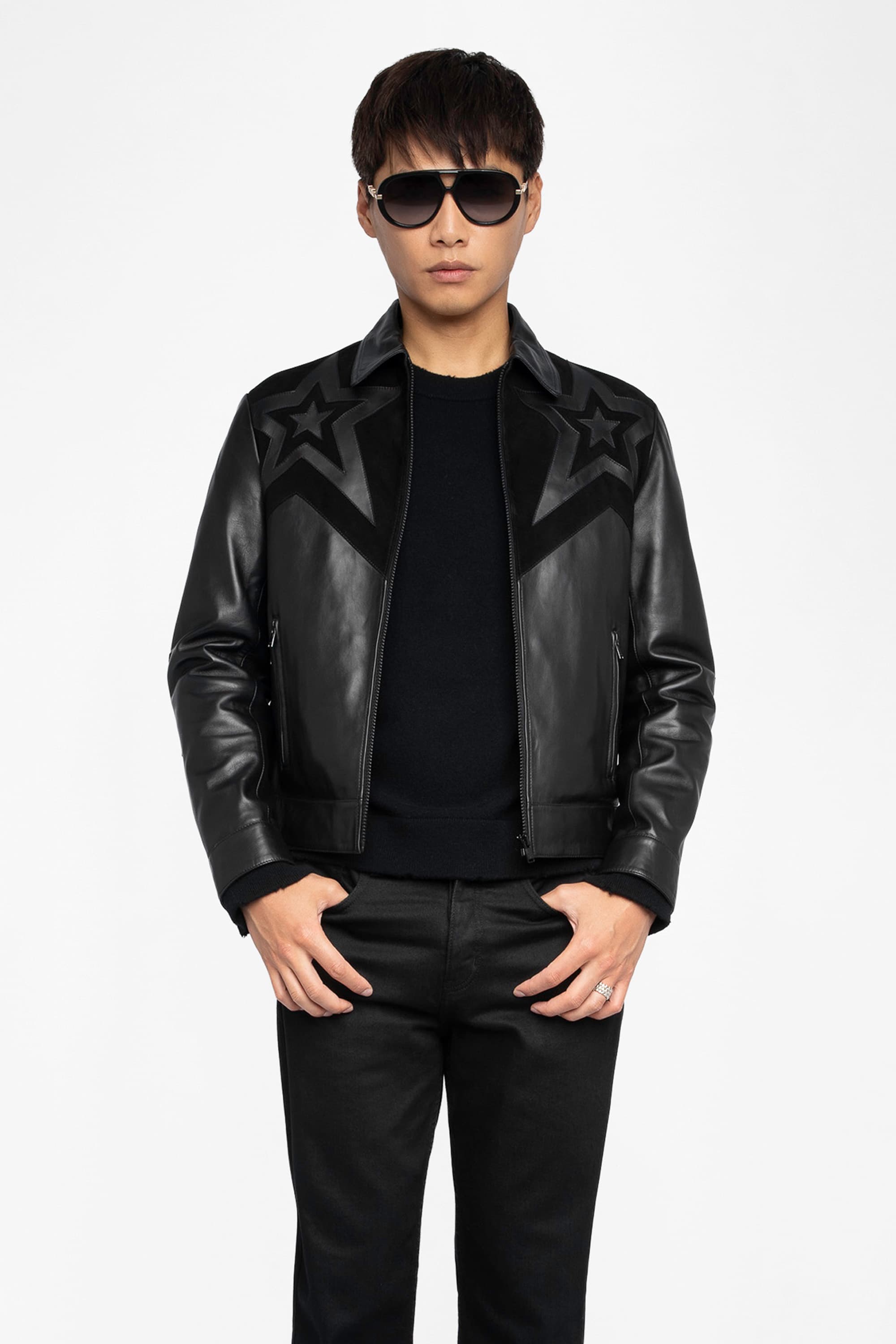 Locky Star Leather Jacket