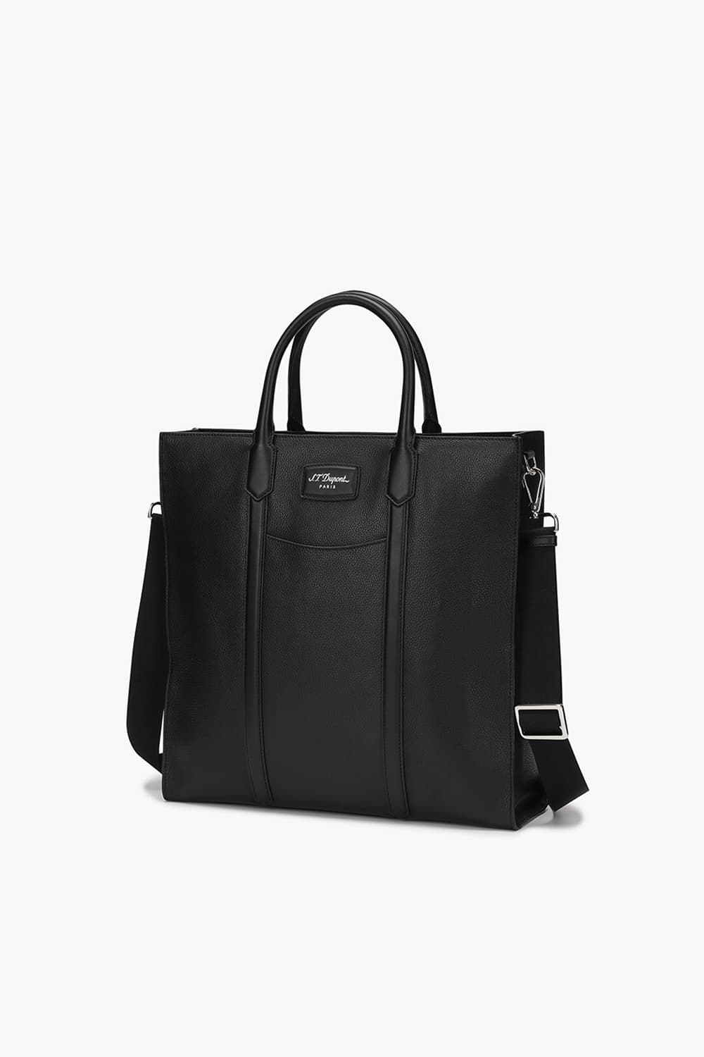 그레인 레더 버티컬 토트백 CG1SP153BK1