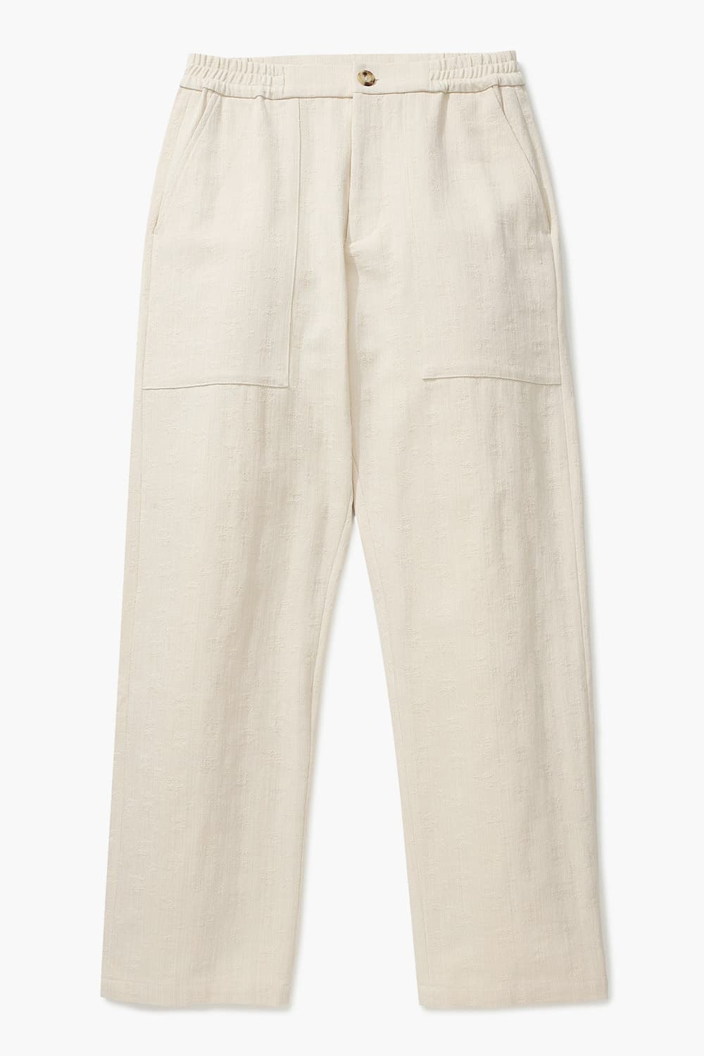 면 100 PASCAL 바지 아이보리 QE4FMRDPT102Q12