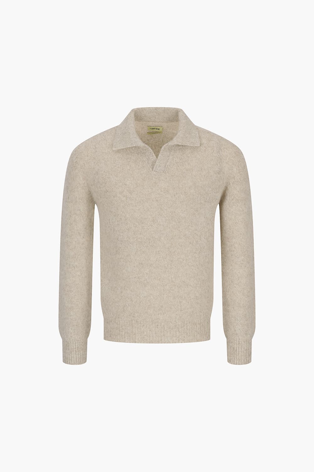 Cozy Polo Wool Knit QE5FMDBKN101Q15