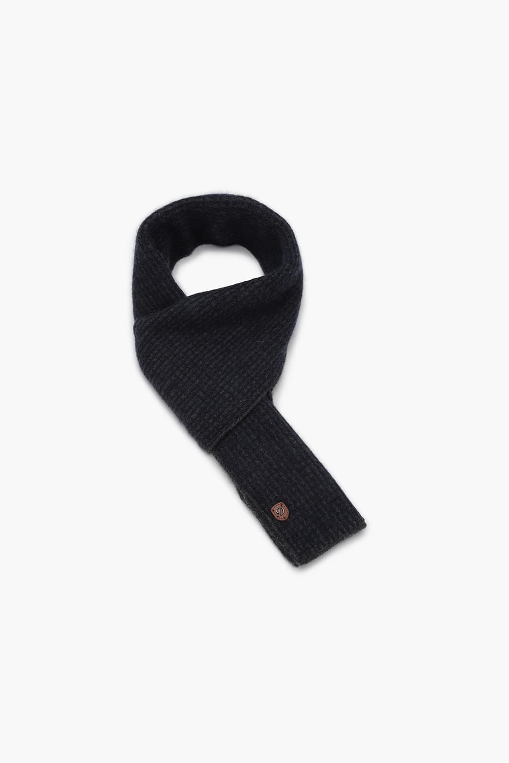 조직 솔리드 448 캐시미어 쁘띠머플러 네이비 TE4FM64EM448TNY