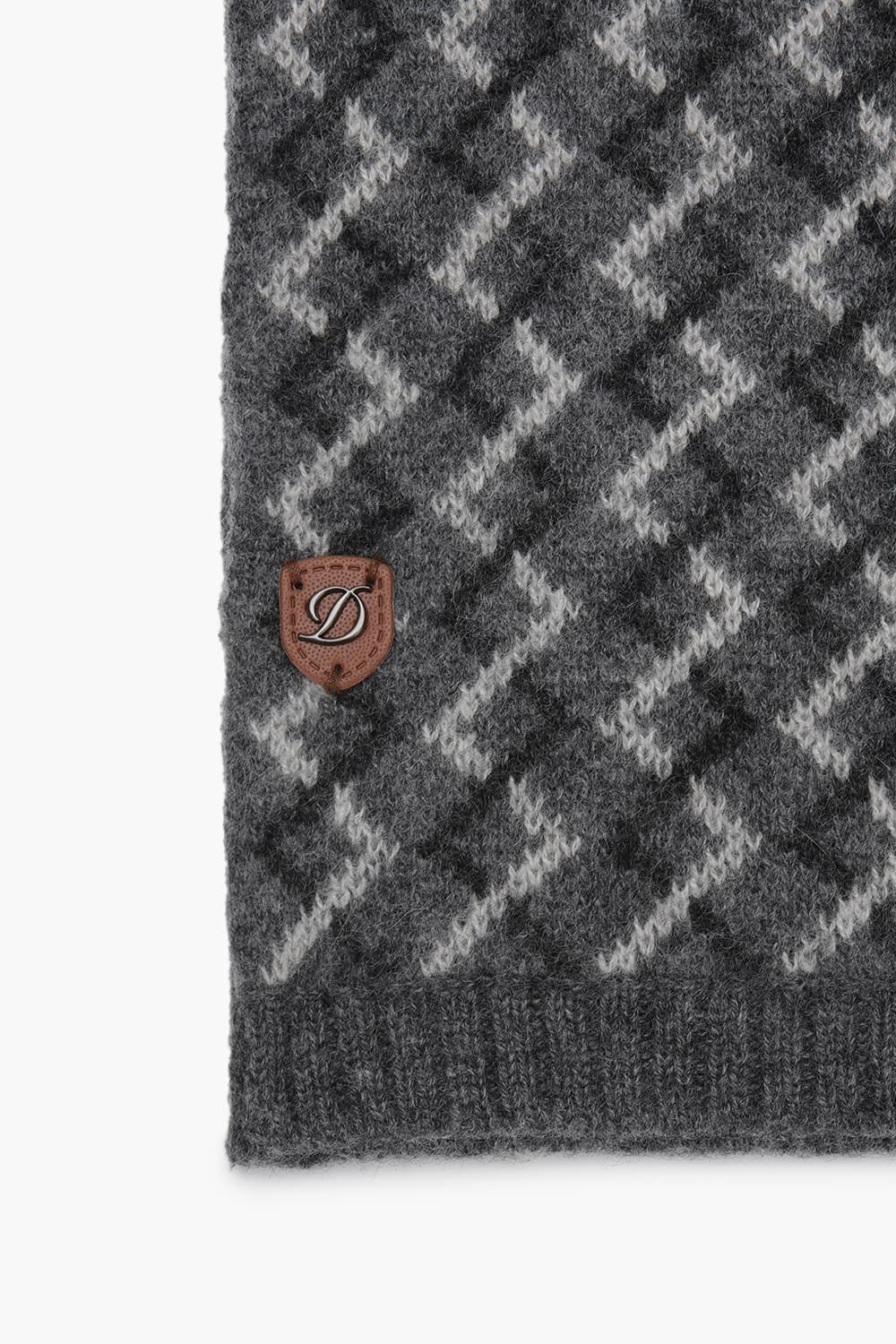 투톤 패턴 443 캐시미어 쁘띠머플러 그레이 TE4FM64EM443TGY