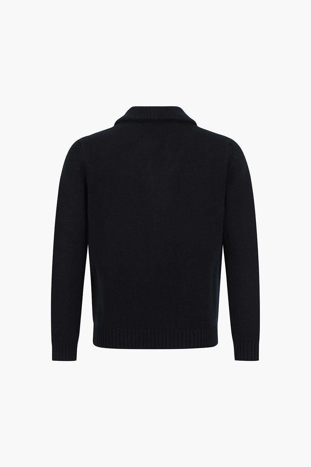 울 니트 Gilet Col Chale RE5FMMAKN203R66