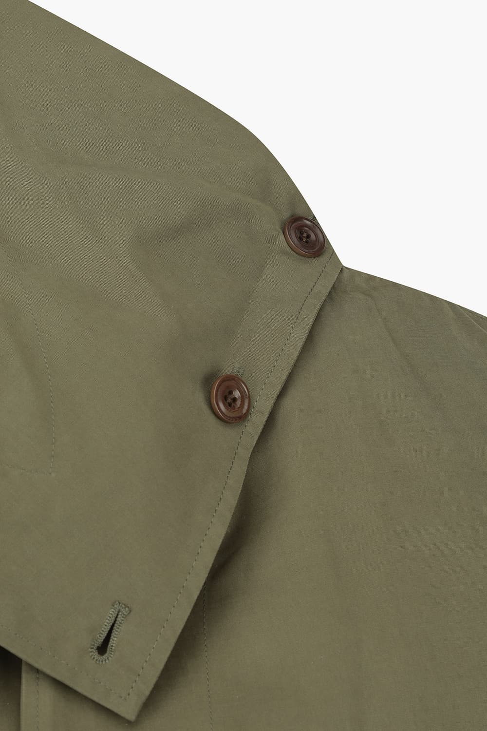 CARL 코듀로이 넥카라 야상 롱 다운 점퍼 BE4811502