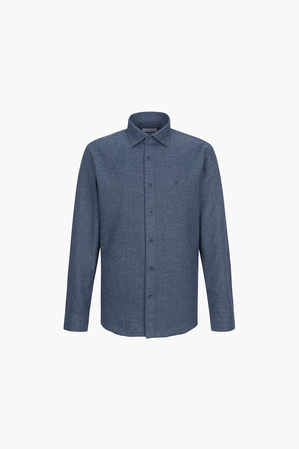 [패밀리세일] 스트라이프 기모 782 컴포터블 셔츠 블루