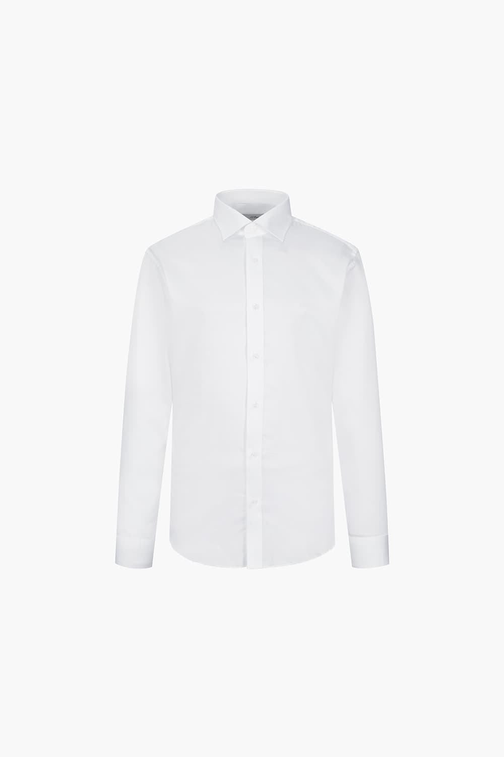 [패밀리세일] 사틴 솔리드 921 컴포터블 셔츠 화이트